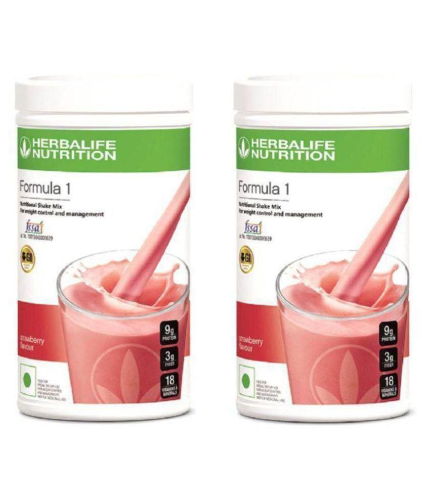     			Herbalife Formula 1 Strawberry 2 Pieces Health Drink 1000 gm