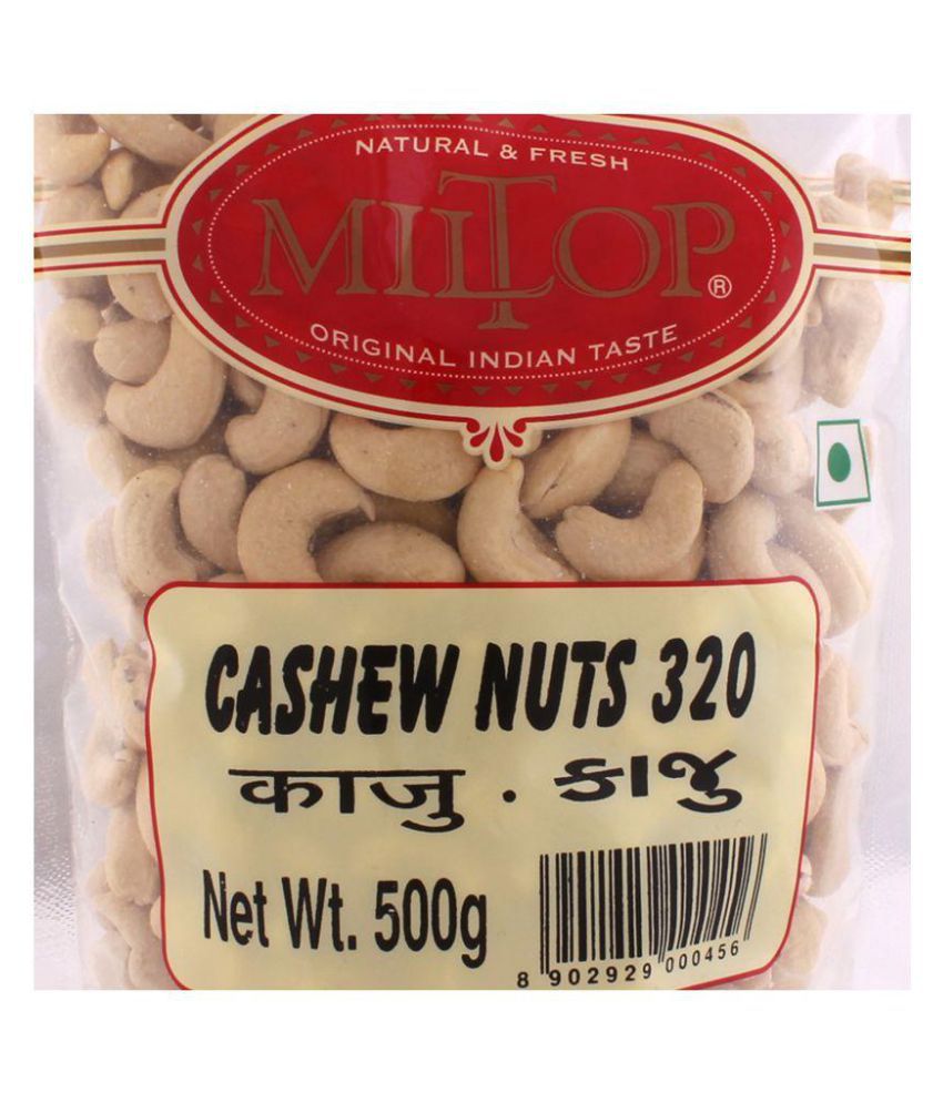 Miltop Cashew nut (Kaju) 1000 gm: Buy Miltop Cashew nut (Kaju) 1000 gm at Best Prices in India 