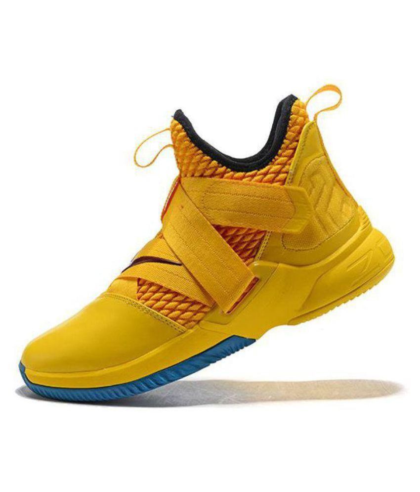 N Yellow Basketball Shoes - Buy N Yellow Basketball Shoes Online at ...