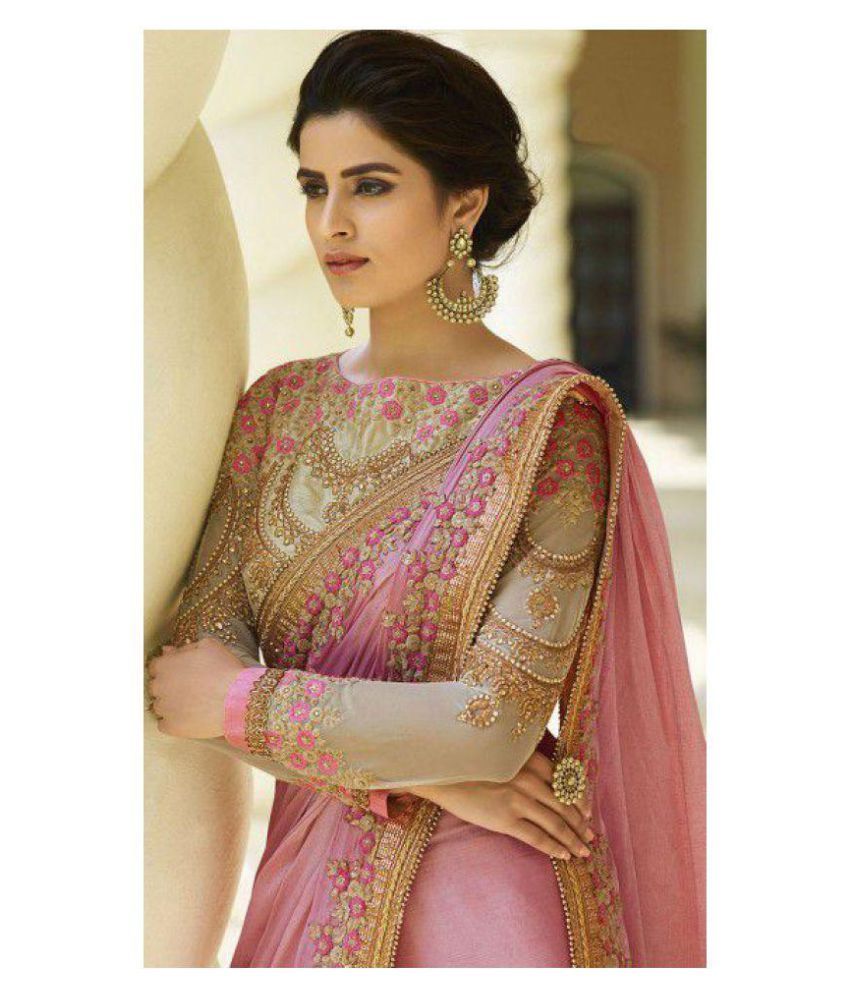 Rubeez Saree Designer Pink Beige Silk Saree Buy Rubeez Saree Designer Pink Beige Silk Saree Online At Low Price Snapdeal Com Free mobile app for men's clothing, women's clothing, kids clothing, fashion find the latest offers in our online shopping app on over 85 million products. rubeez saree designer pink beige silk saree