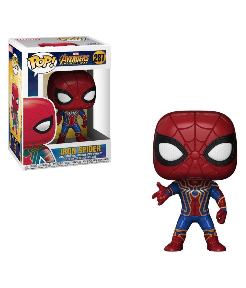 Tingoking Iron Spider Man Bubble Head Action Figure Toys For Kids - Buy ...