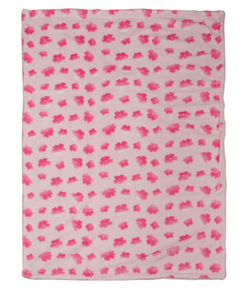     			Mee Mee Pink Cotton Baby AC Blanket ( 35 cm - 4 cm- 1 pcs)
