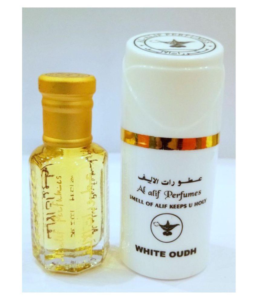 AL ALIF WHITE OUDH ATTAR/ITTAR 12ML CONCENTRATED PERFUME OIL Buy Online at Best Prices in India