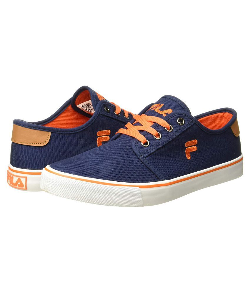 navy fila shoes