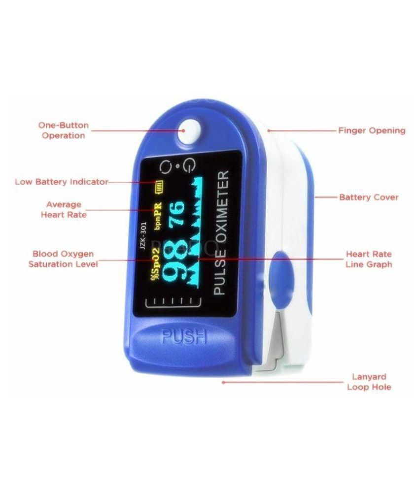 New Improved Instant Read Oled Digital Finger Pulse Oximeter Spo2h 