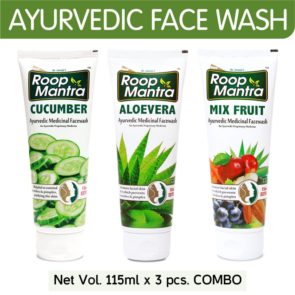 Roop Mantra - Daily Use Face Wash For All Skin Type ( Pack of 3 )