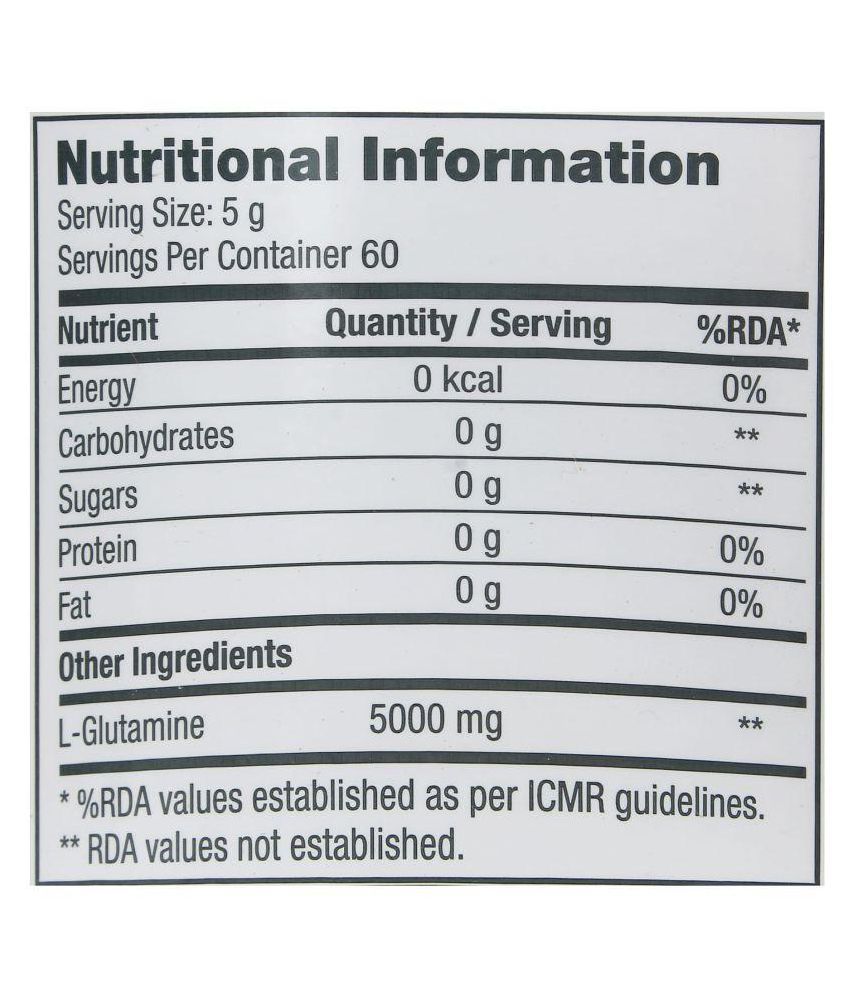 GNC LGlutamine Powder (Amino Acid for Muscles) 300 gm Buy GNC L
