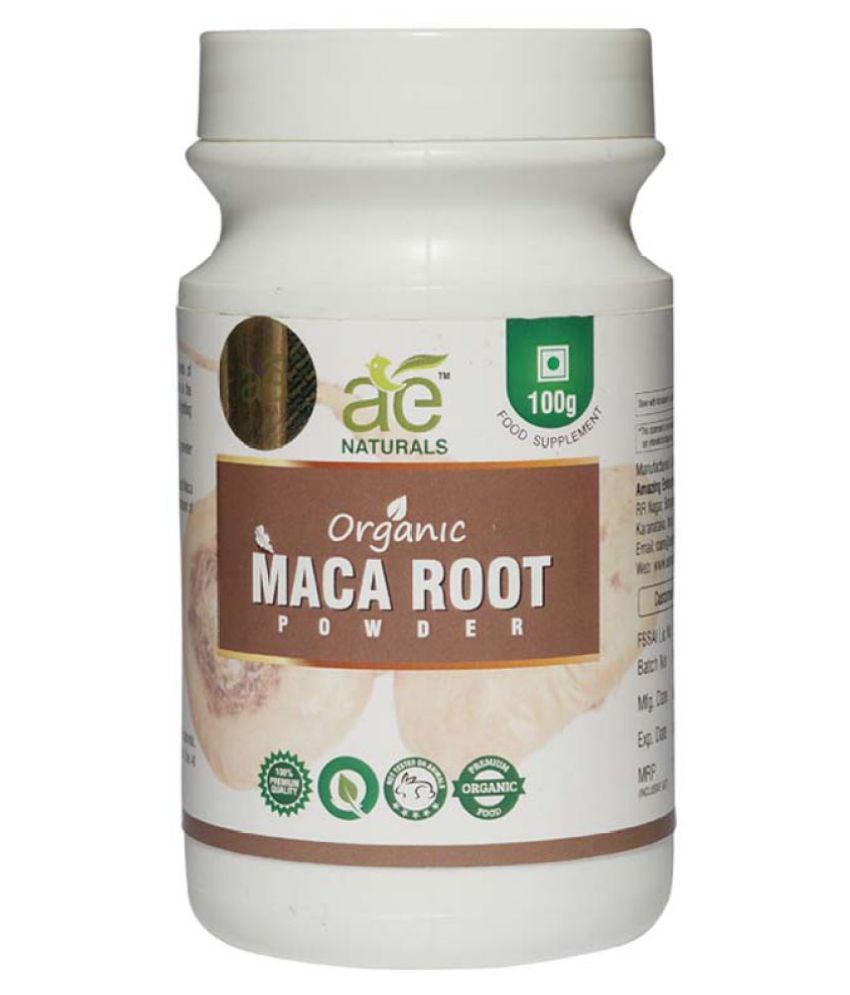 AE Naturals Maca Root Powder for fertility 100g 100 gm Buy AE Naturals