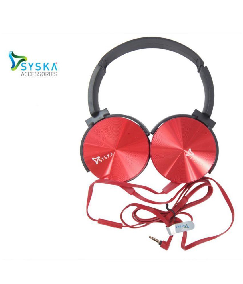 syska hs3100 wired headset