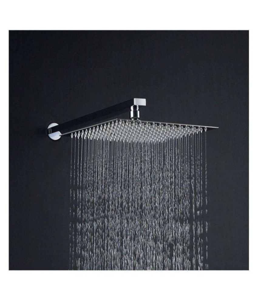 Buy MAWSON platinam 8X8 Inch Shower With 12inch Arm Stainless Steel