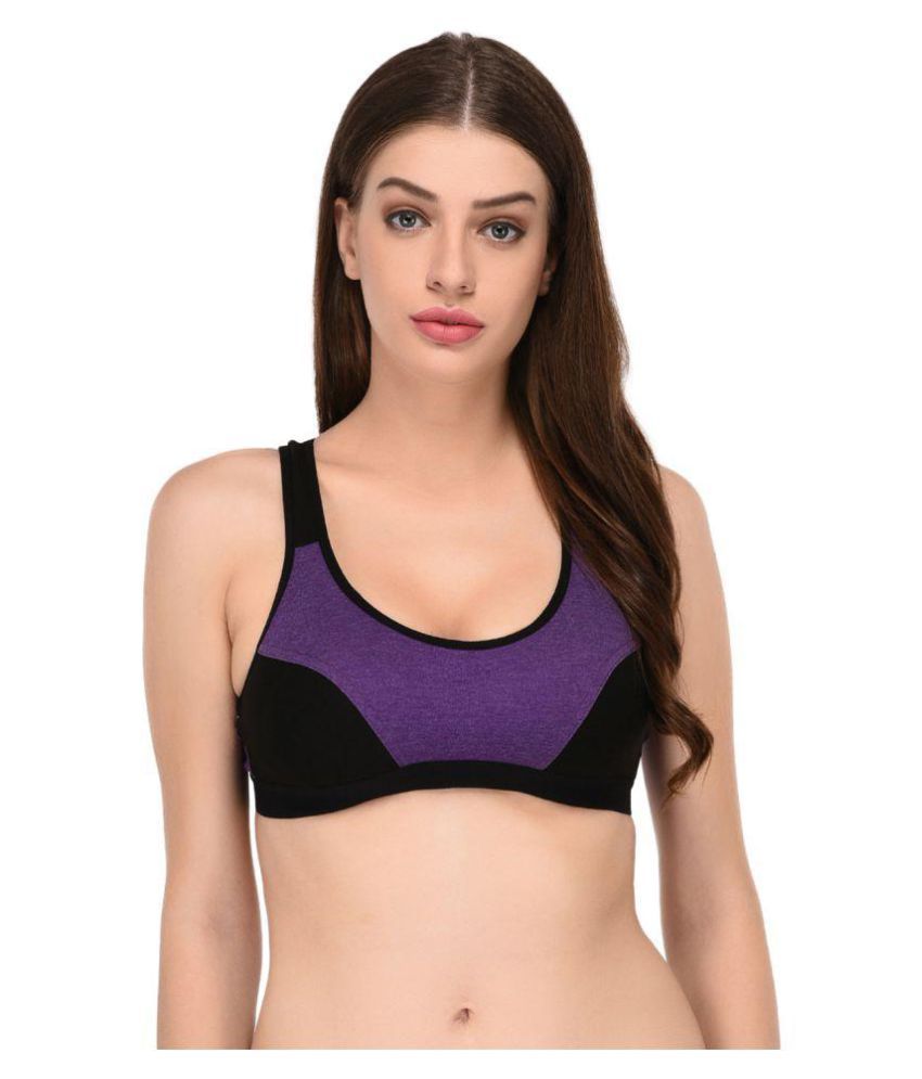 Buy Elina Cotton Sports Bra Multi Color Online at Best Prices in
