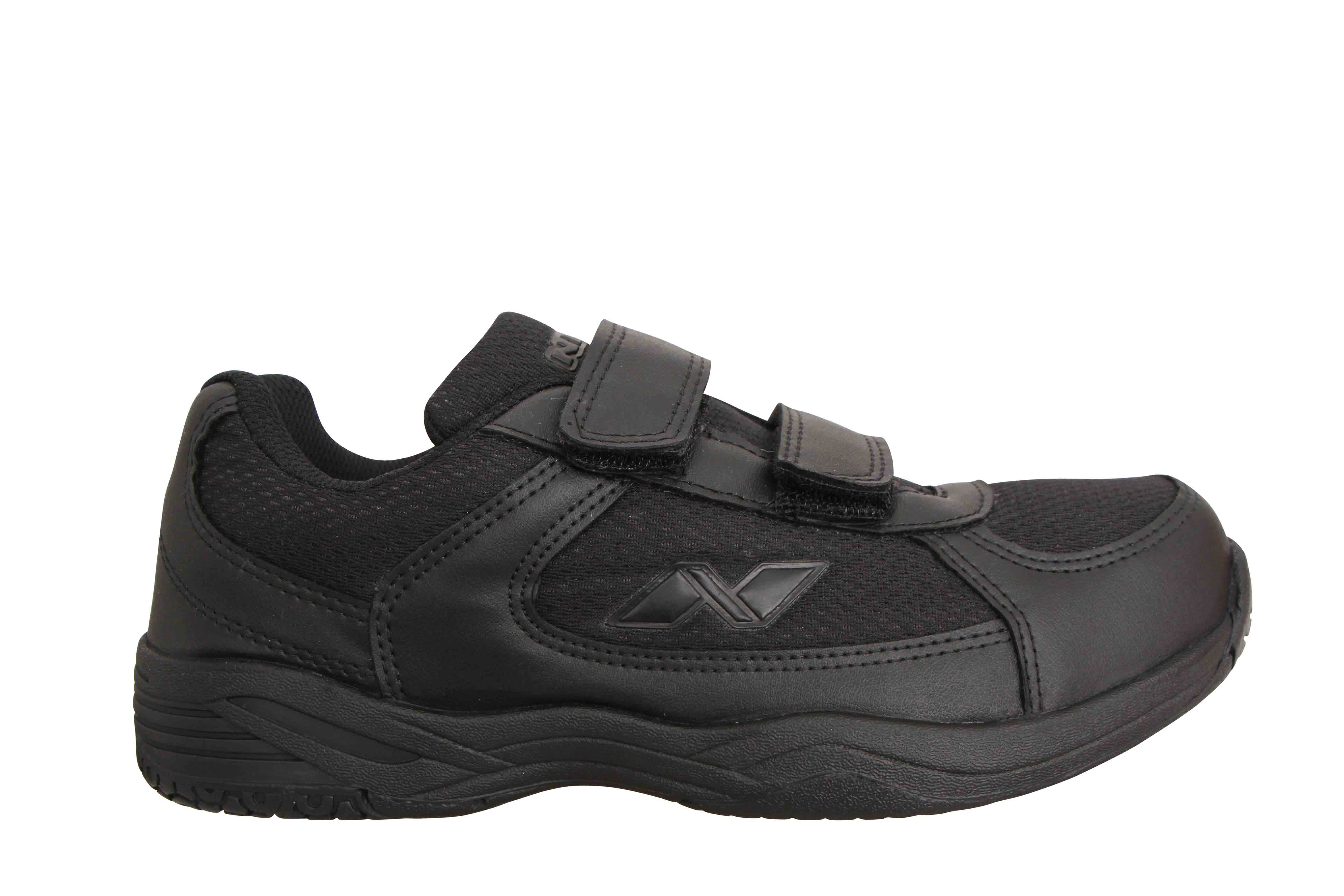 Nivia Unisex School Shoe Black For Kids 