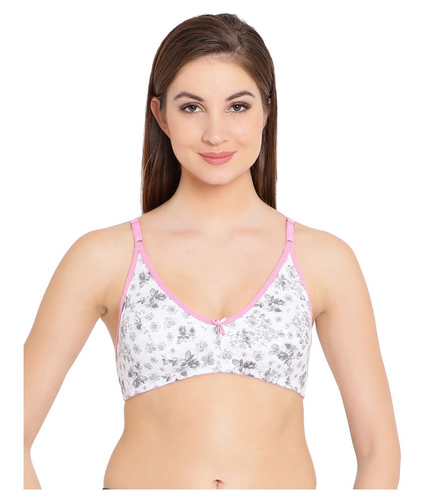     			Clovia Cotton Non Padded Women's T-Shirt Bra ( White )