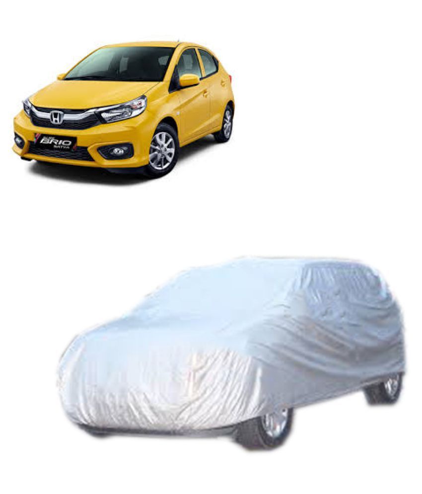 QualityBeast Car Body Cover for Honda Brio [20132015] Silver Buy