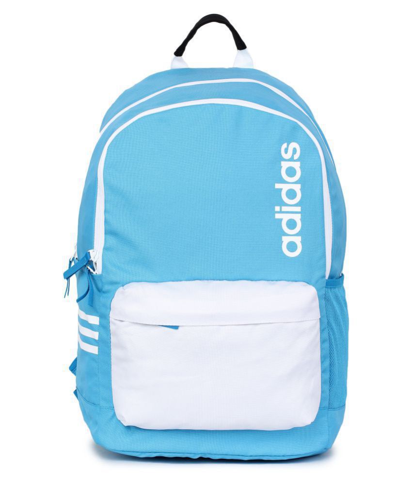Adidas Sky Blue Backpack - Buy Adidas Sky Blue Backpack Online at Low ...