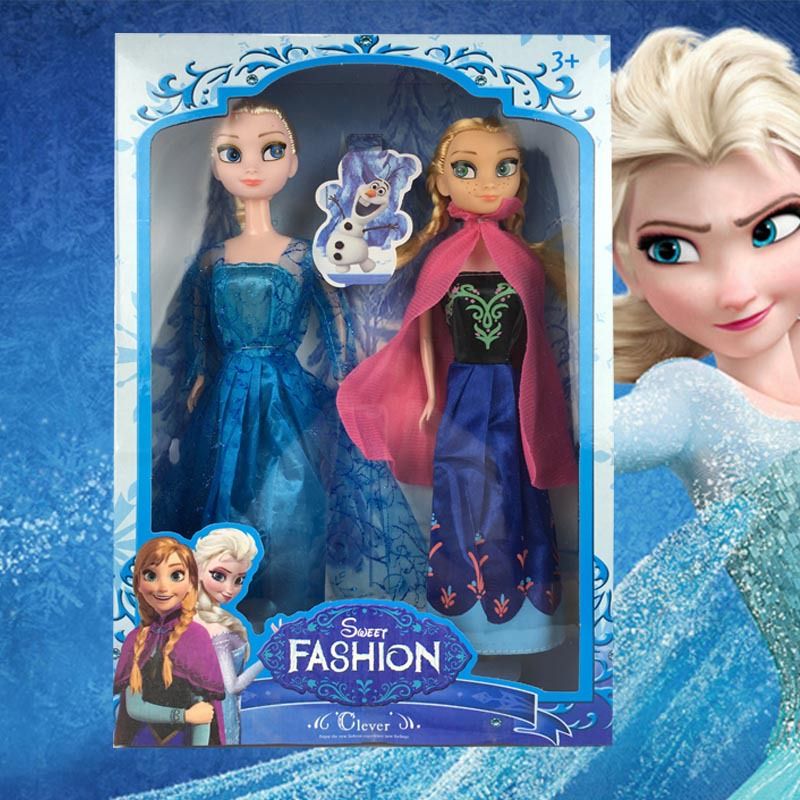 anna elsa barbie