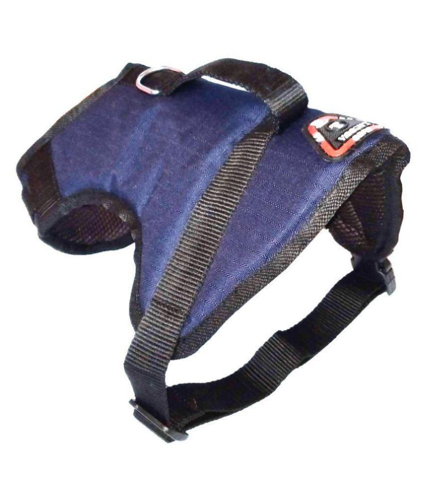 avalanche reflective dog harness with padded soft plush