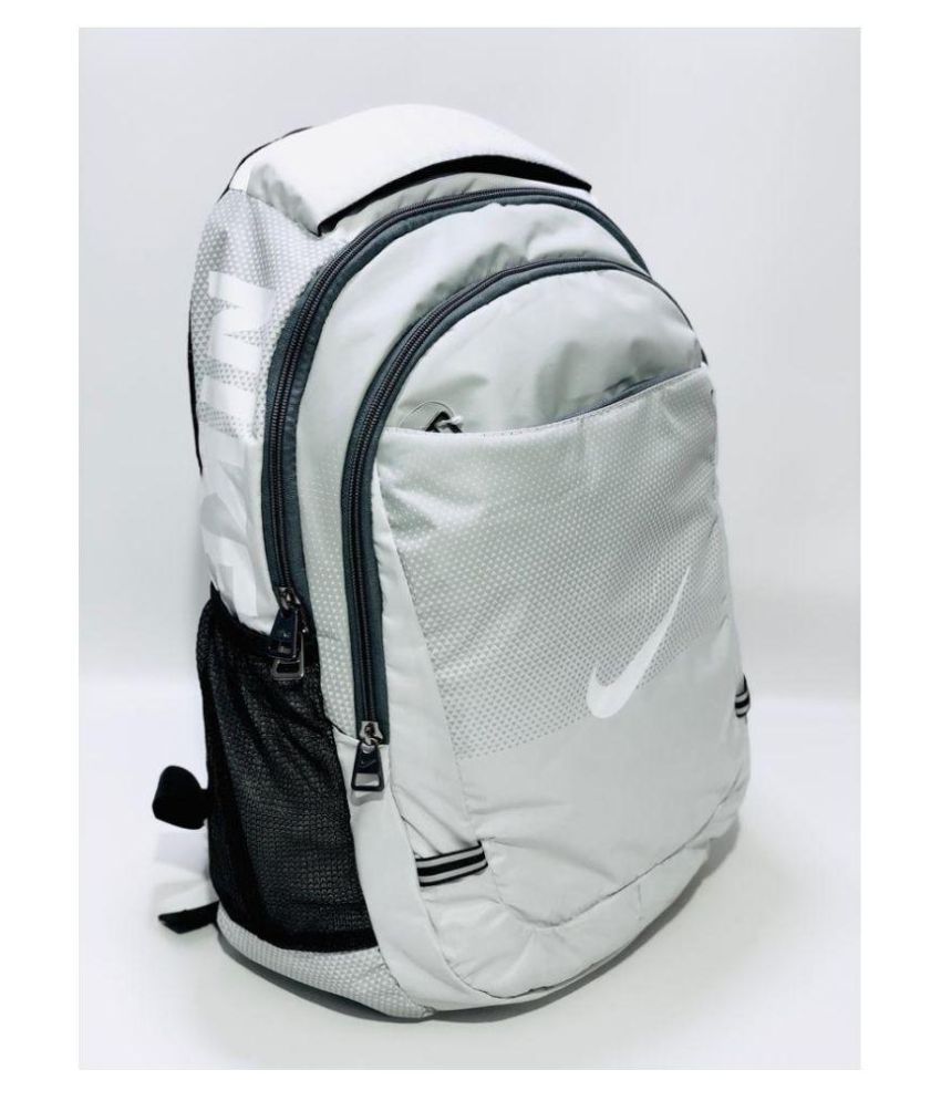 nike school backpacks white