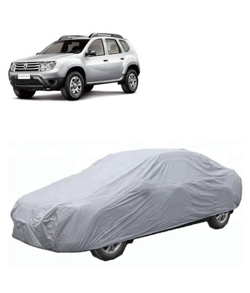QualityBeast Car Body Cover for Renault Duster [2013-2015] Silver: Buy