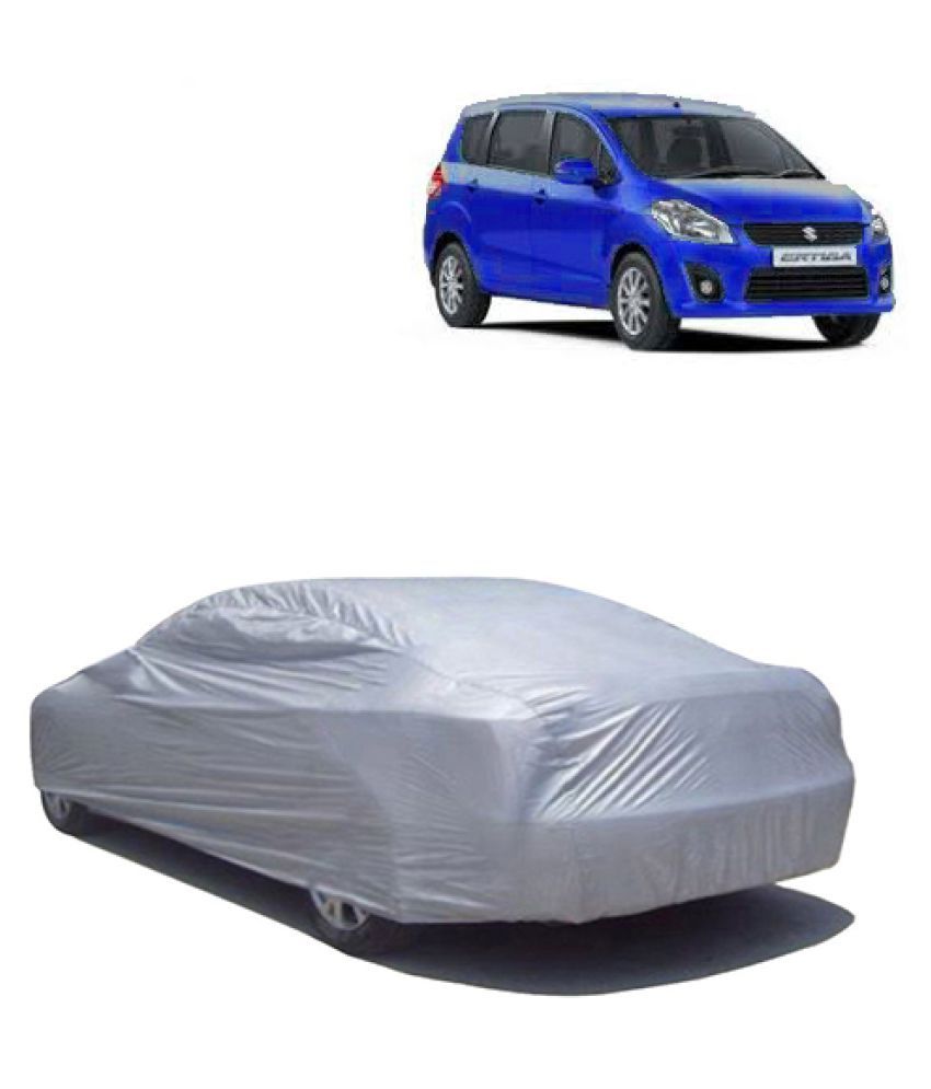 QualityBeast Car Body Cover for Maruti Suzuki Ertiga [20132015] Silver