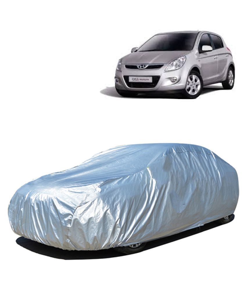 QualityBeast Car Body Cover for Hyundai i20 [20082010] Silver Buy