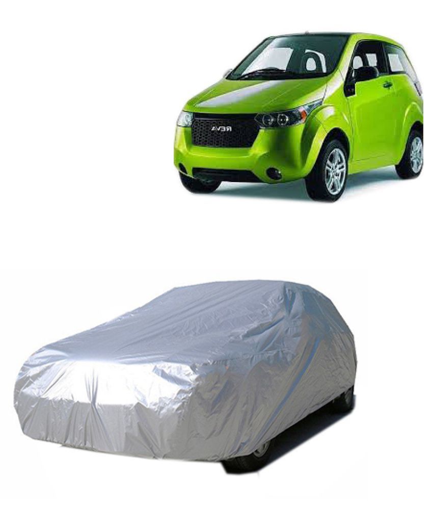 QualityBeast Car Body Cover for Mahindra Reva [20032008] Silver Buy