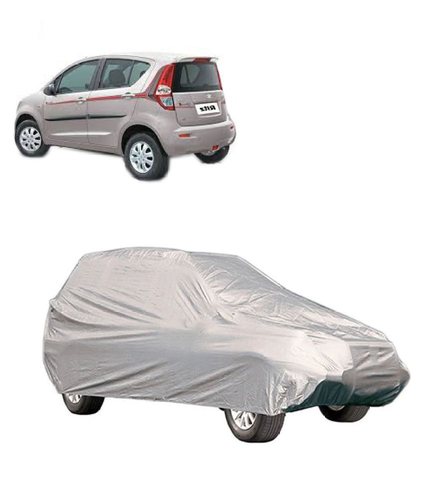 QualityBeast Car Body Cover for Maruti Suzuki Ritz [20092012] Silver