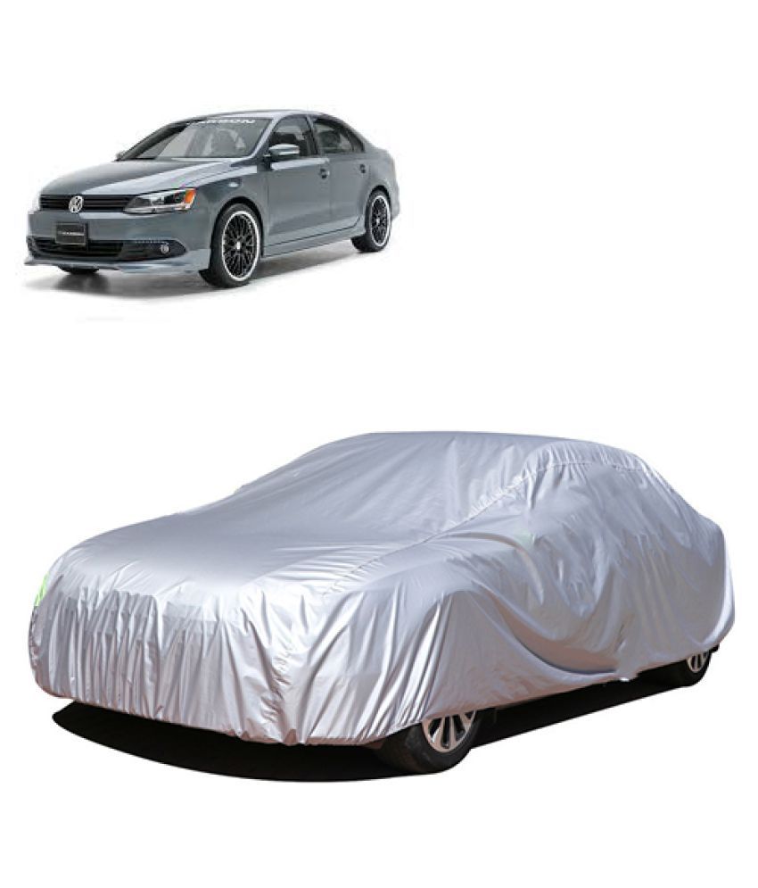 QualityBeast Car Body Cover for Volkswagen Jetta [2011-2015] Silver ...