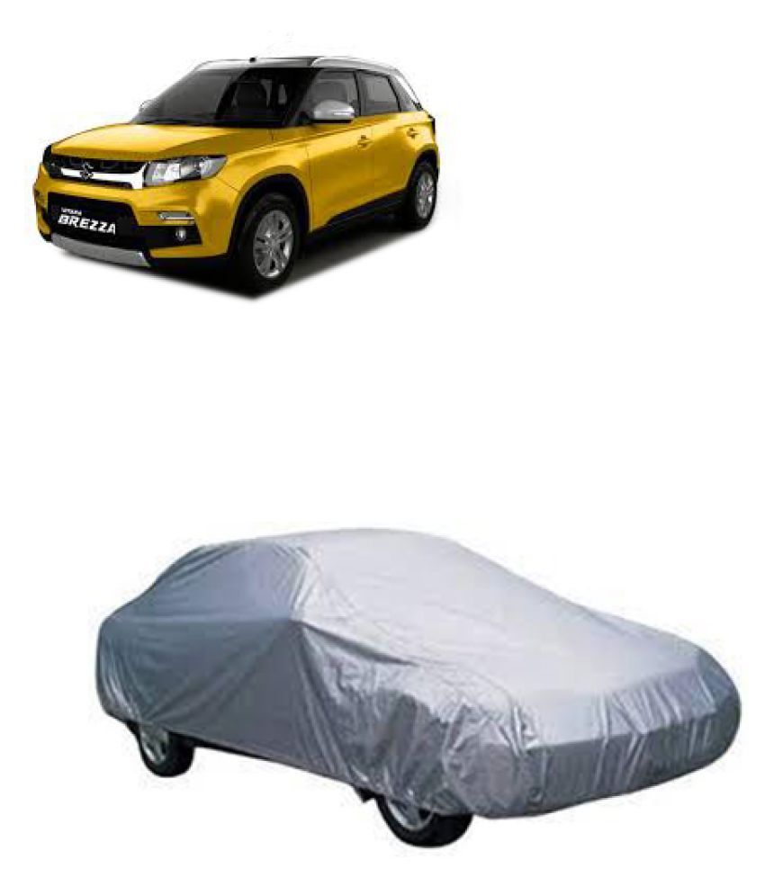 QualityBeast Car Body Cover for Maruti Suzuki Vitara Brezza Silver Buy
