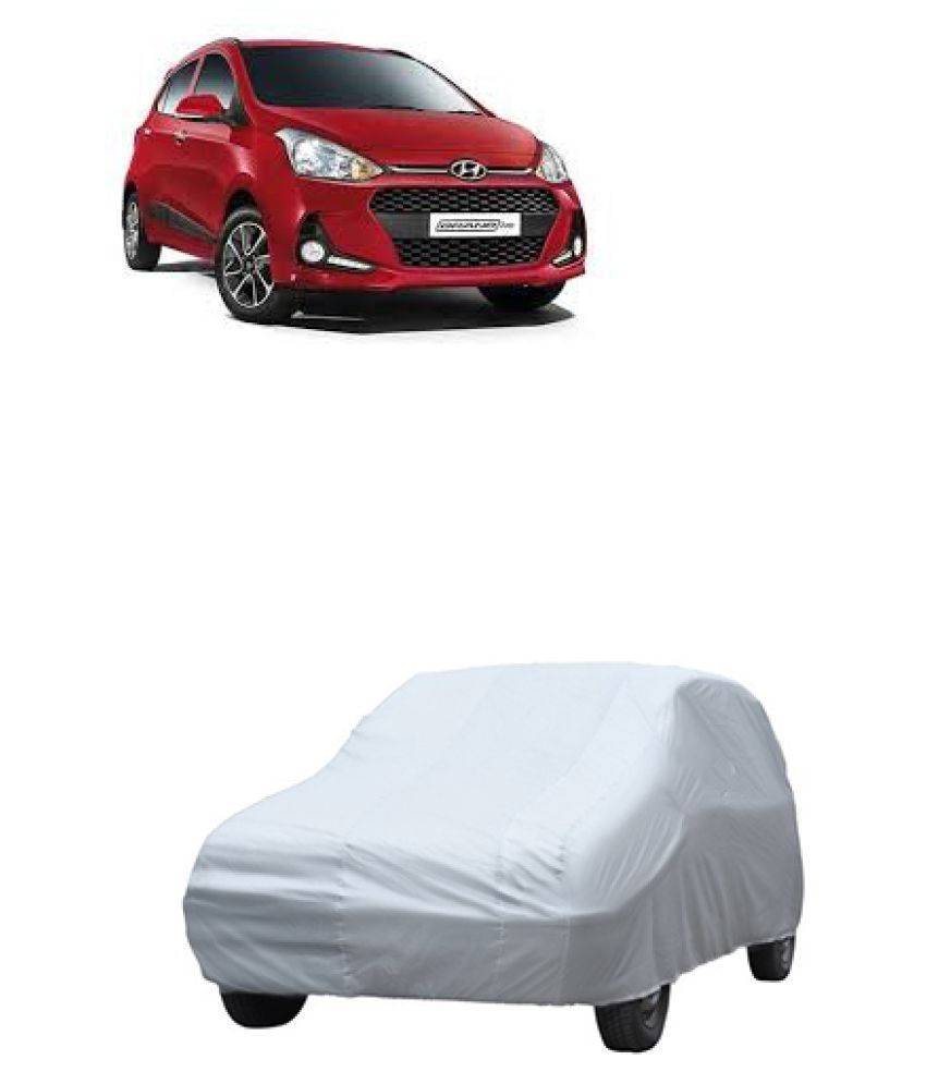 QualityBeast Car Body Cover for Hyundai Grand i10 Facelift Silver Buy