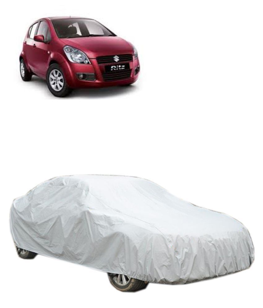 QualityBeast Car Body Cover for Maruti Suzuki Ritz Silver Buy