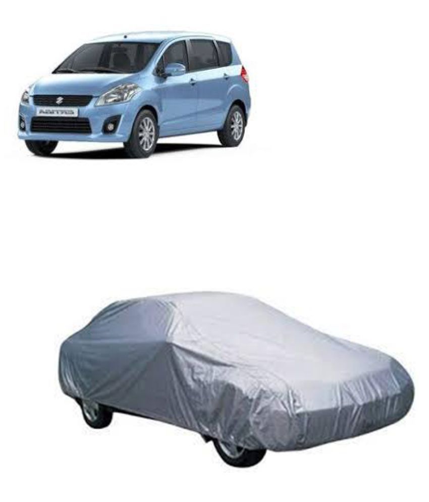 QualityBeast Car Body Cover for Maruti Suzuki Ertiga [20122015] Silver
