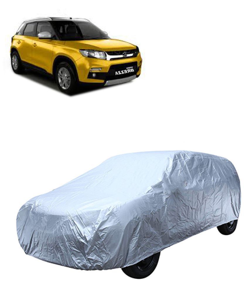 QualityBeast Car Body Cover for Maruti Suzuki Vitara Brezza Silver Buy