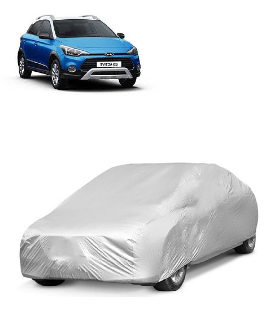 QualityBeast Car Body Cover for Hyundai i20 Active Silver Buy