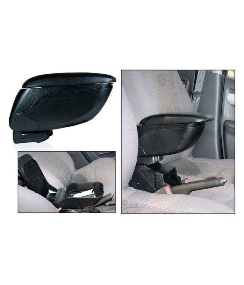 Autosun Car Armrest Console Black Color Maruti Suzuki New Swift Dzire