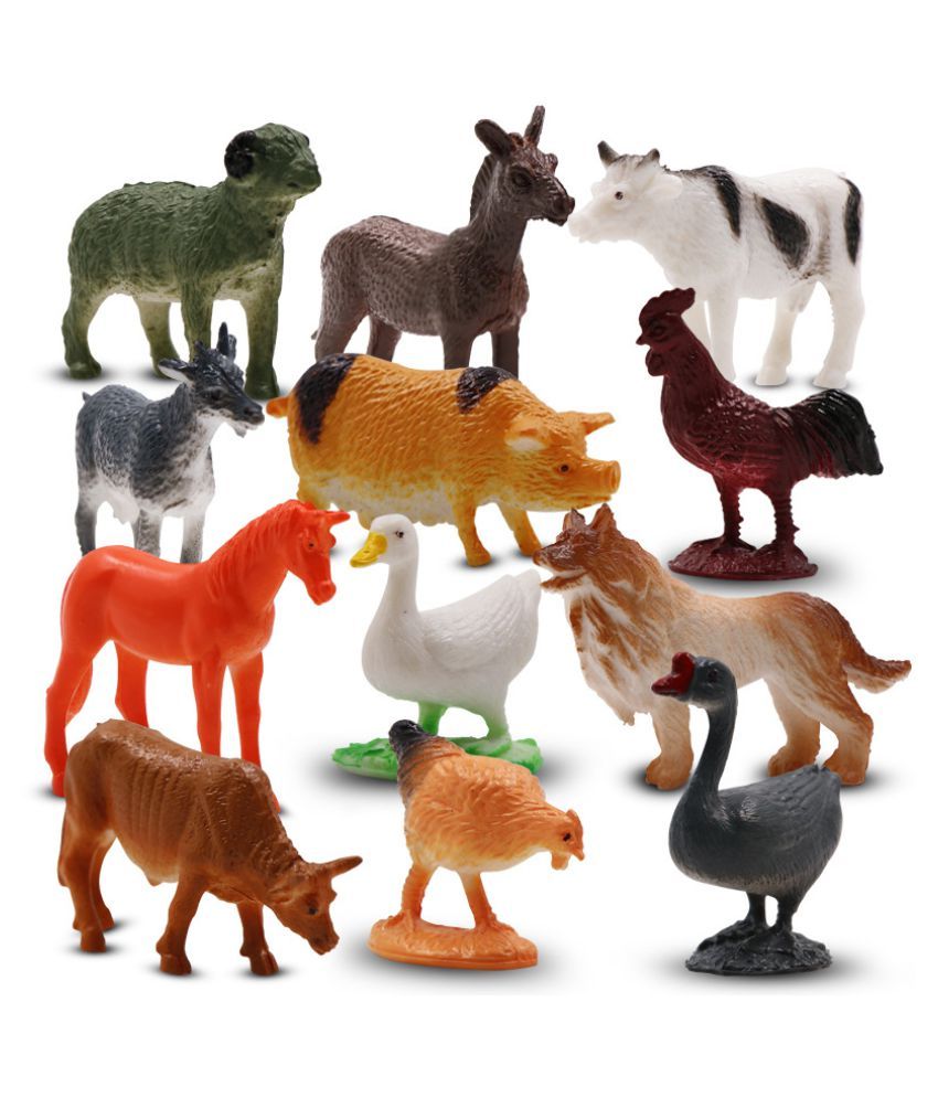 Small 12Pcs Simulation Poultry Animal Toy - Buy Small 12Pcs Simulation ...