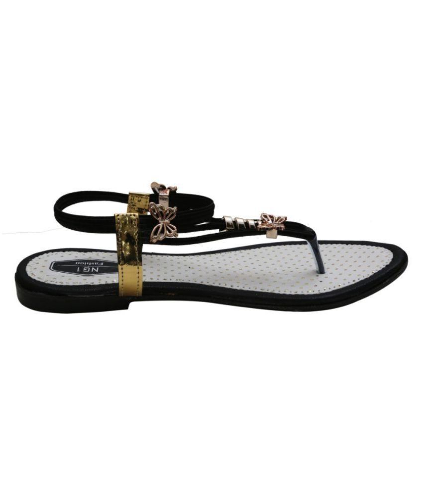 stylish black flats for women