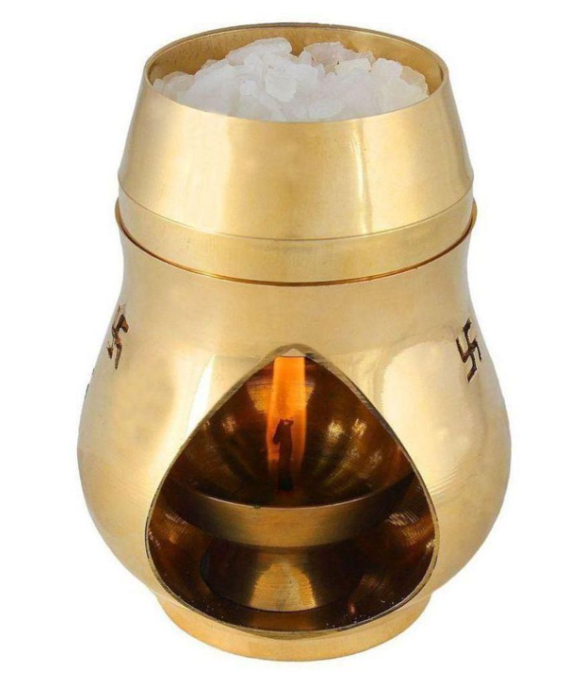     			MTV  Energized Brass Camphor Lamp