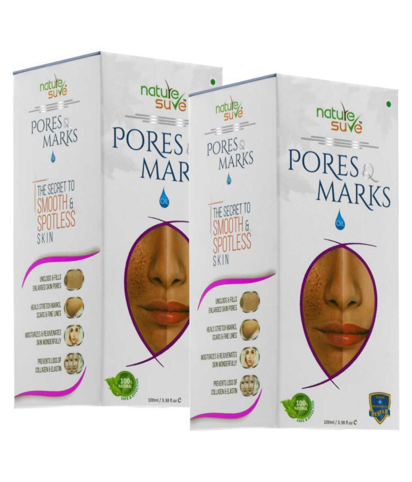 Nature Sure Pores & Marks Oil Cleanser 200 mL Pack of 2
