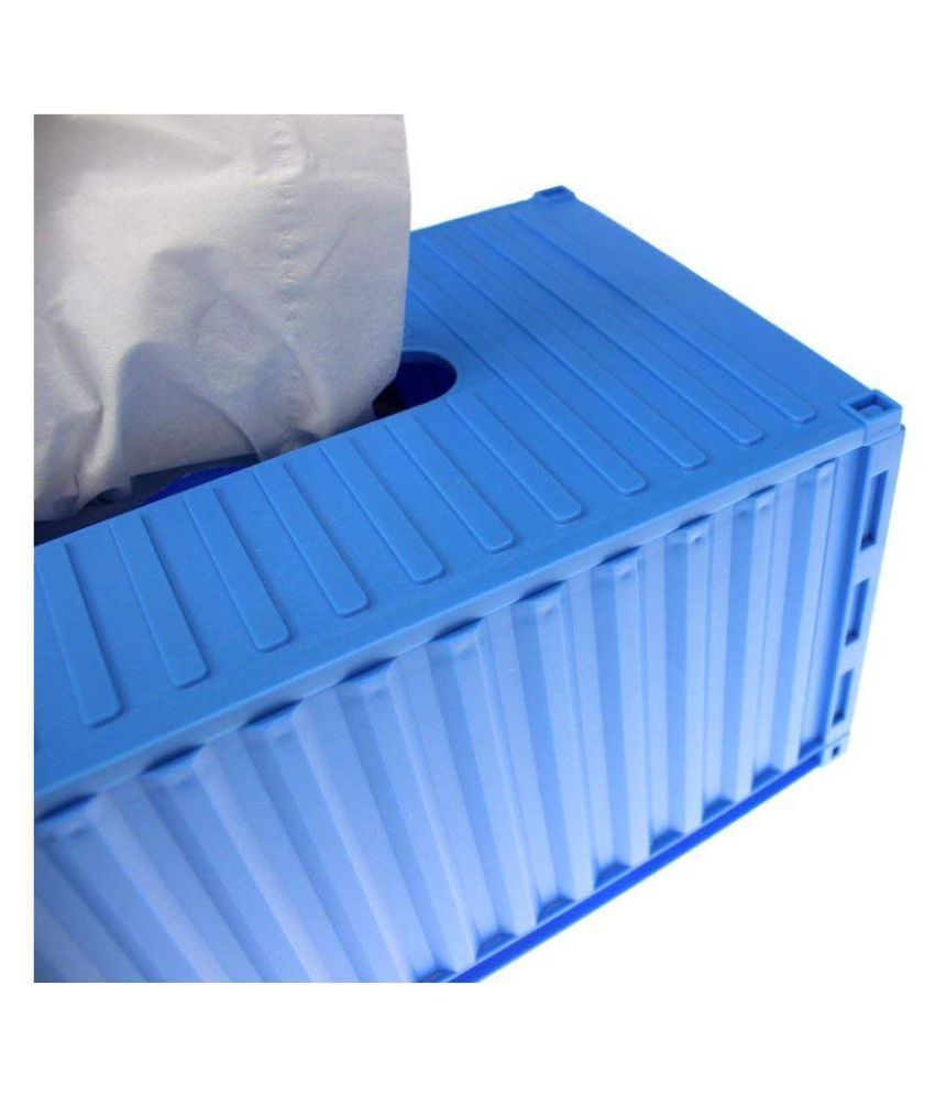 Emerge Car Tissue Dispenser Plastic Blue Buy Emerge Car Tissue