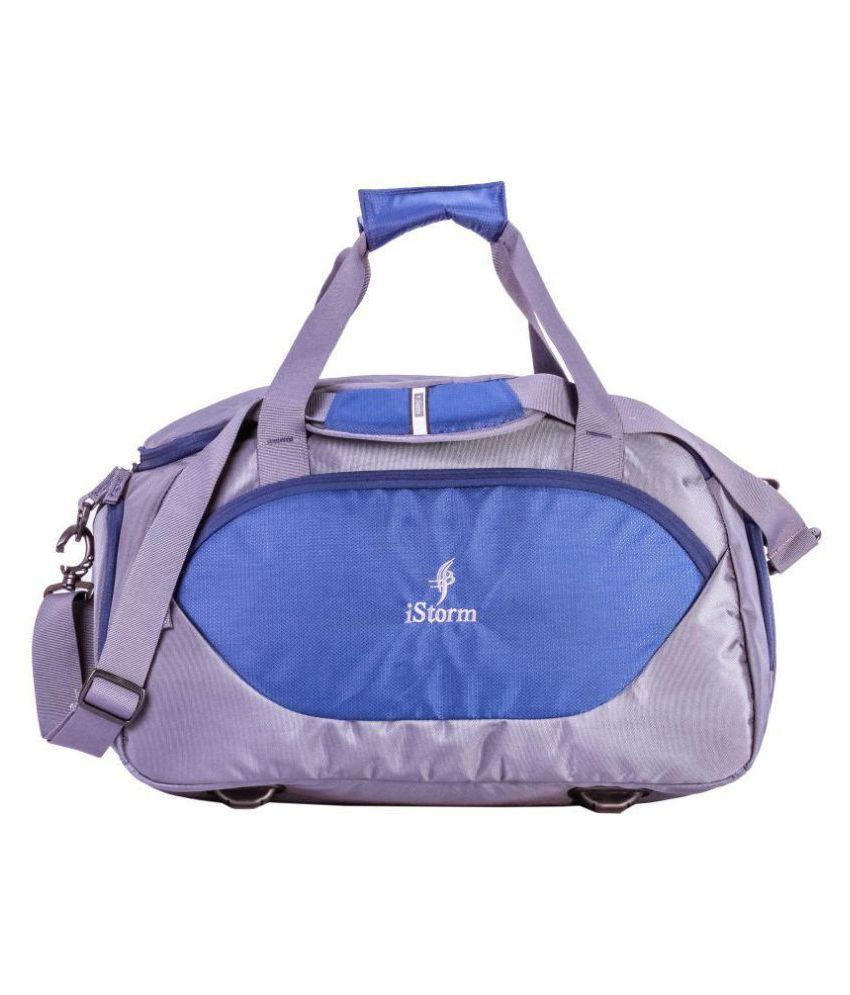 Istorm Navy Solid Duffle Bag Buy Istorm Navy Solid Duffle Bag Online