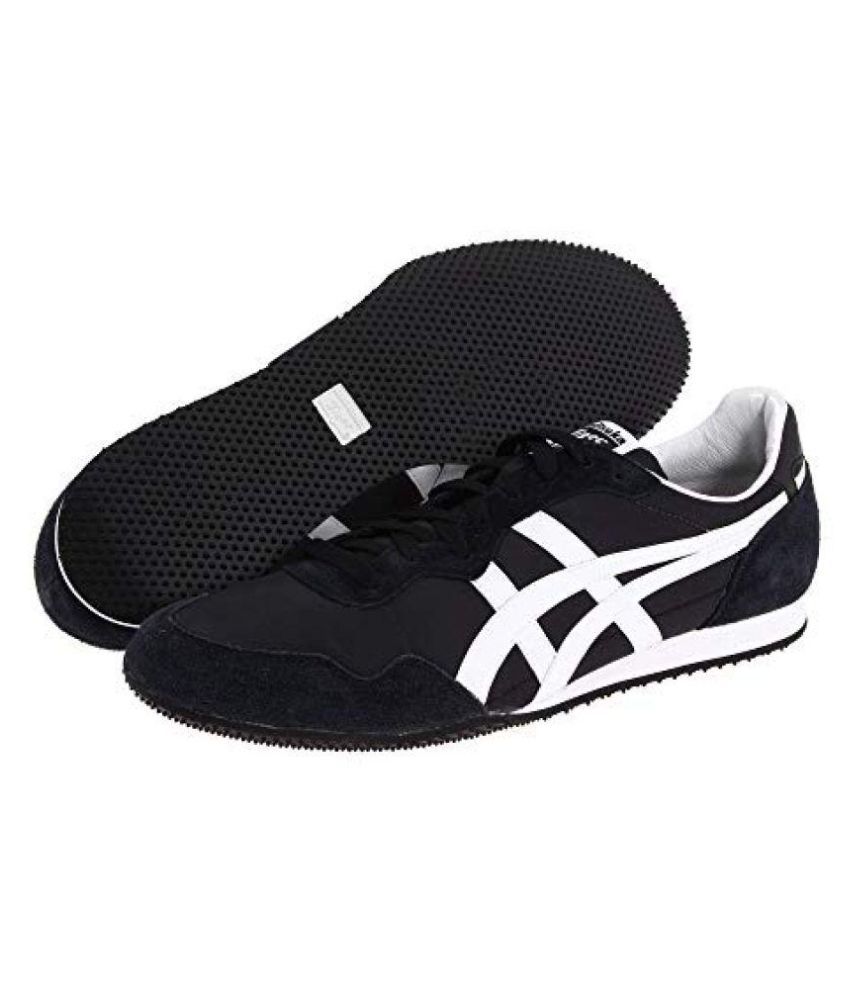 onitsuka tiger leather black