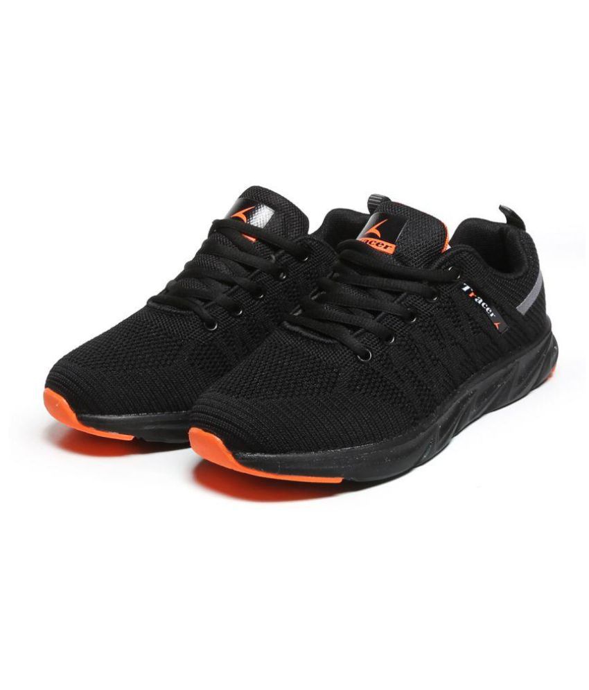 Tracer Black Running Shoes Price in India- Buy Tracer Black Running ...