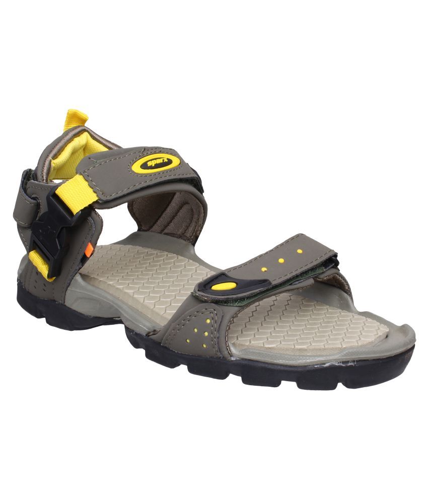 sparx green sandals