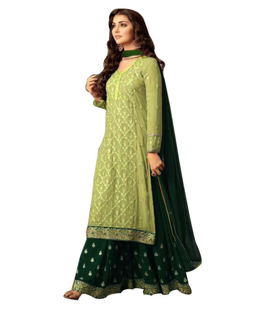 salwar soul shraddha arya charming purple georgette party wear suit