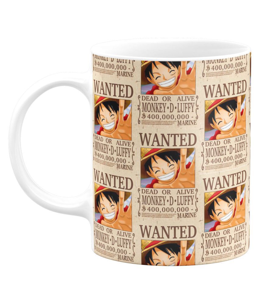 Eagletail India One Piece Anime Series Luffy 700 Ceramic Coffee Mug 1 Pcs 350 Ml Buy Online At Best Price In India Snapdeal