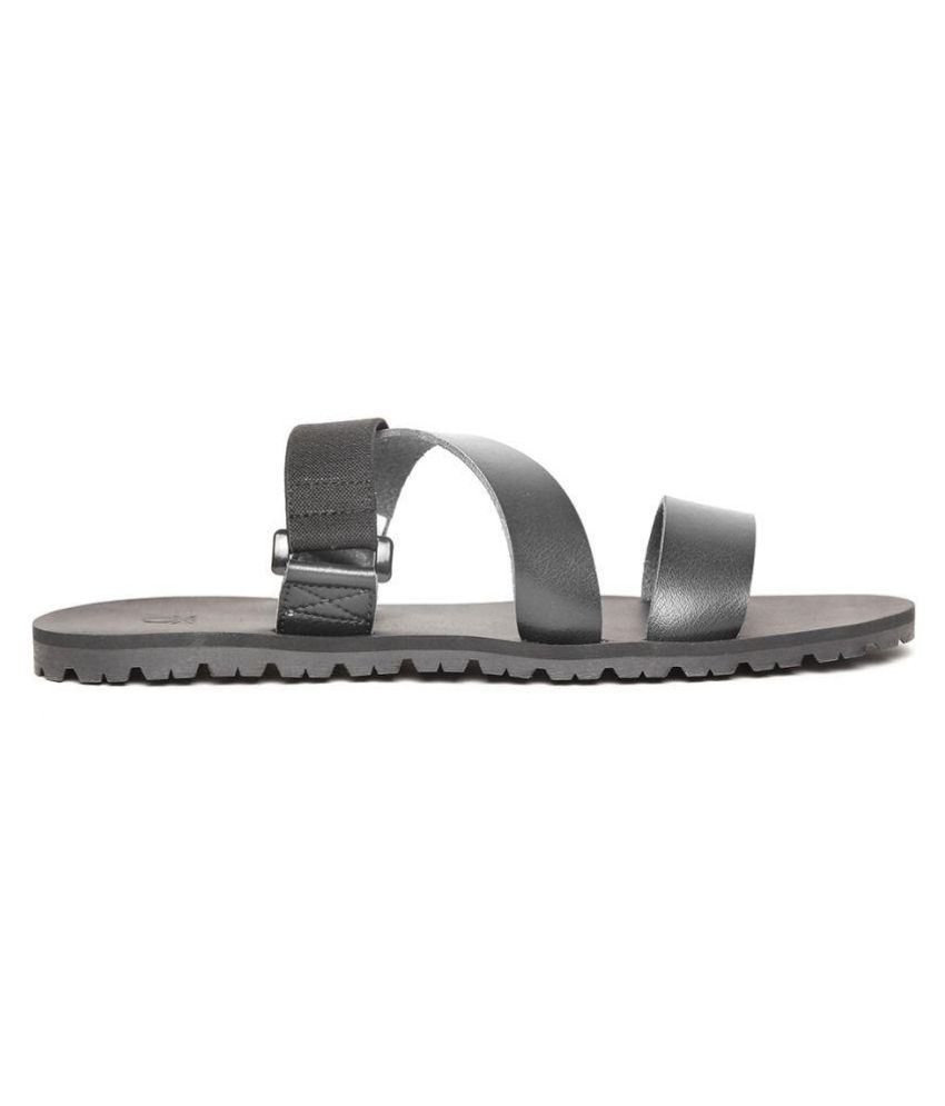 united colors of benetton men's leather sandals and floaters