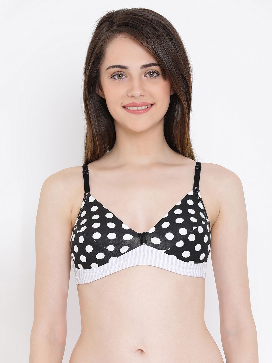     			Clovia Cotton T-Shirt Bra - Black