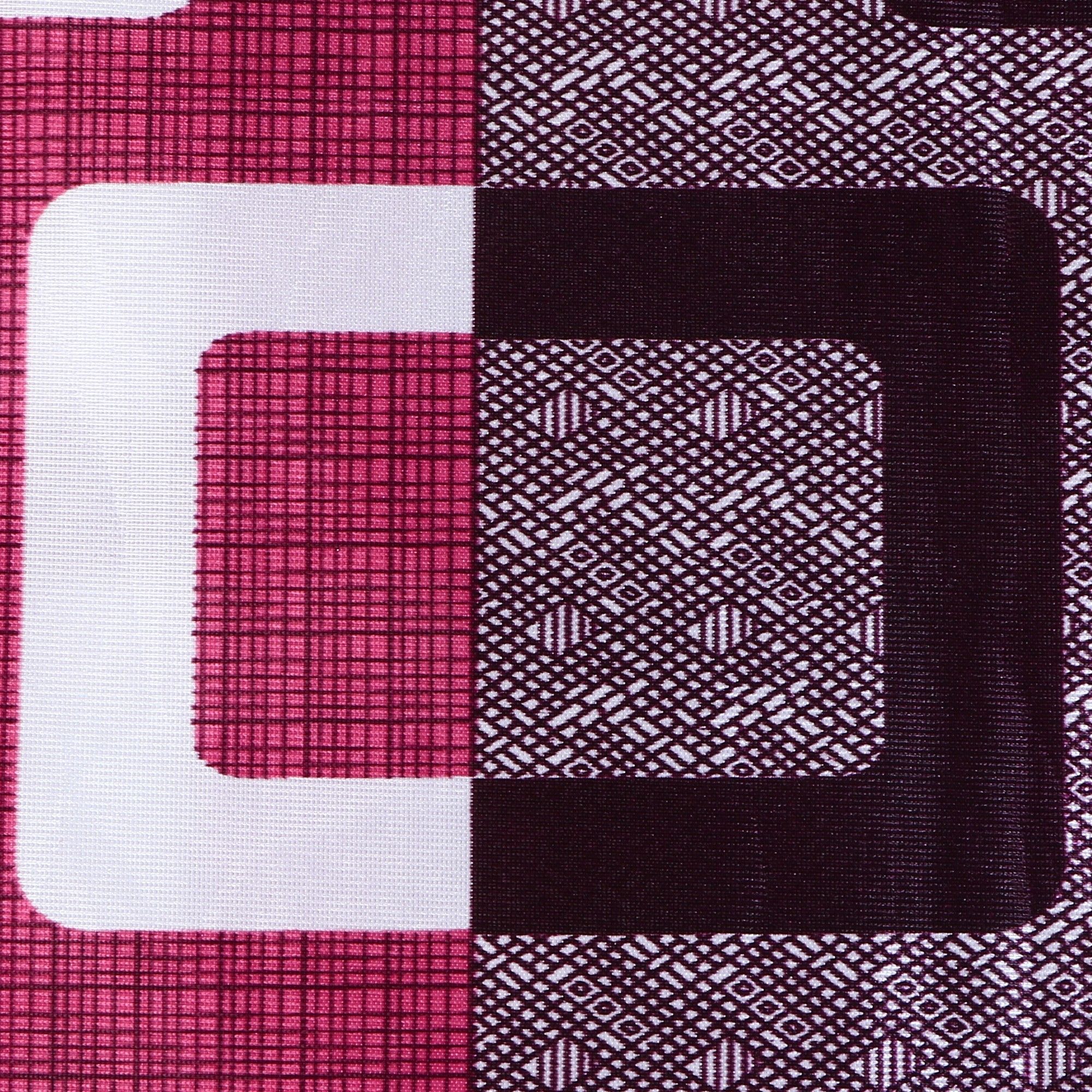 G DÉcor Set Of 2 Door Eyelet Curtains Wine G DÉcor Set Of 2 Door Eyelet Curtains Wine