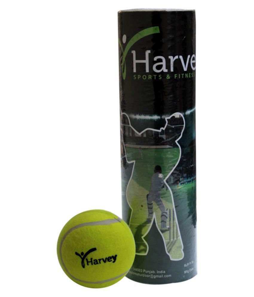 Light Weight Cricket Tennis Balls [Pack of 3] Buy Online at Best Price